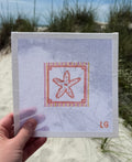 Coastal Starfish Needlepoint Canvas