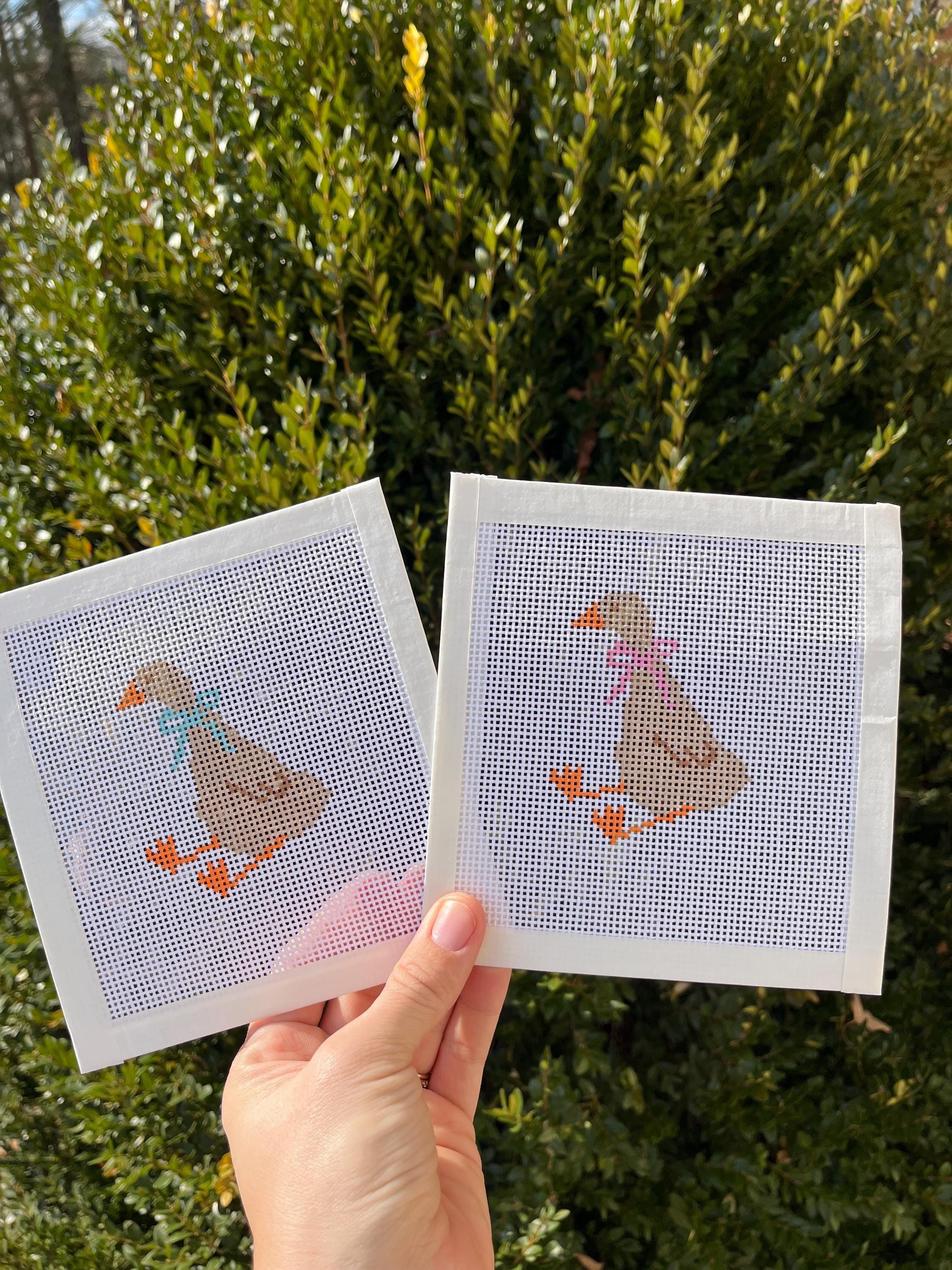 Little Goose Needlepoint Canvas
