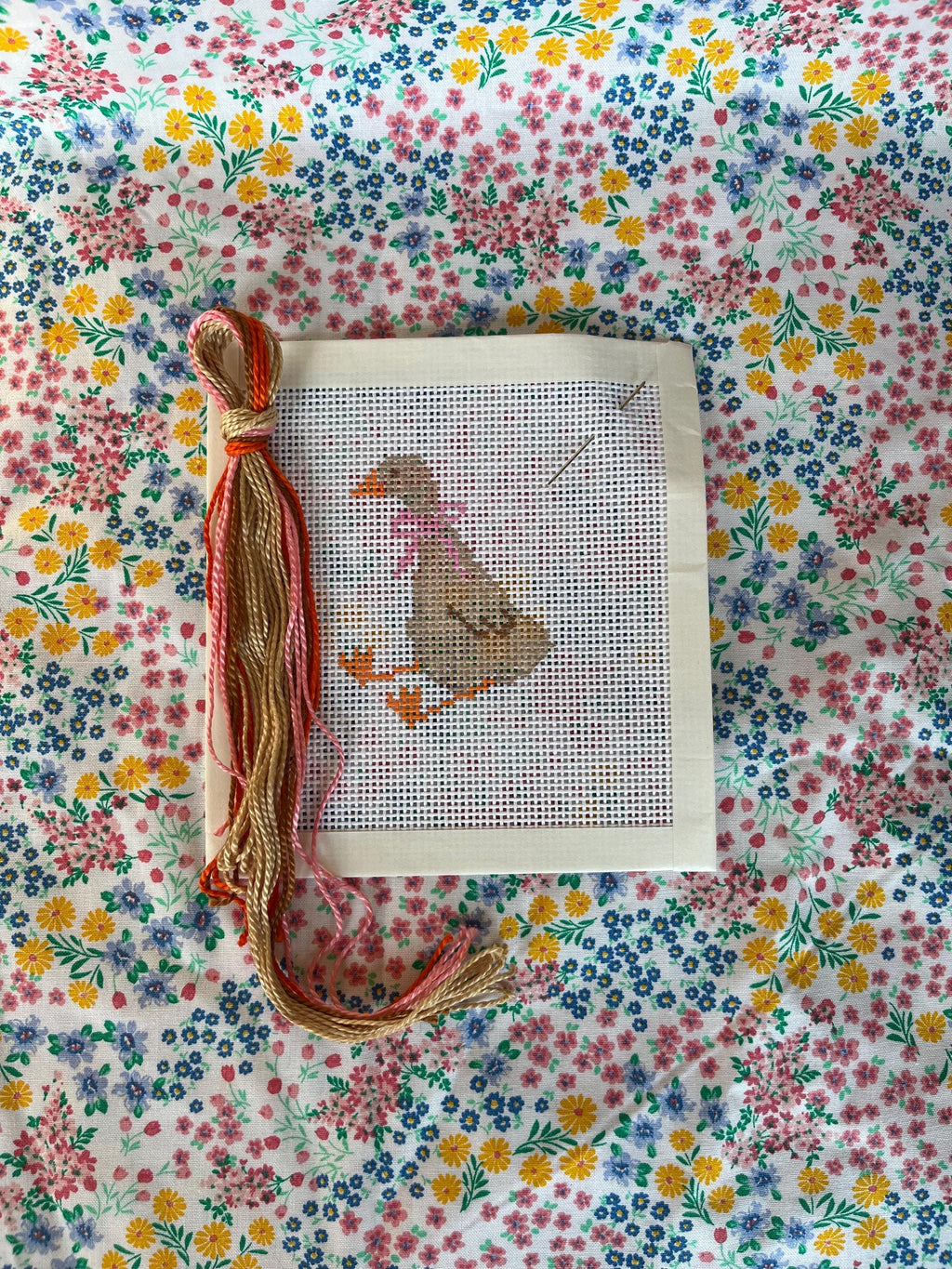 Little Goose Needlepoint Canvas