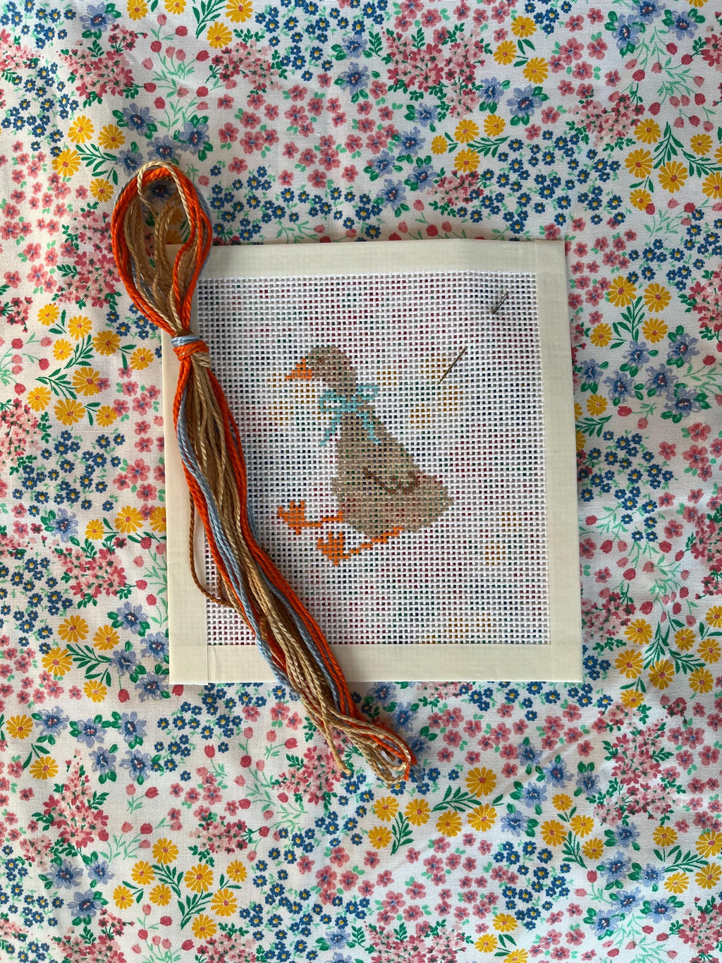 Little Goose Needlepoint Canvas