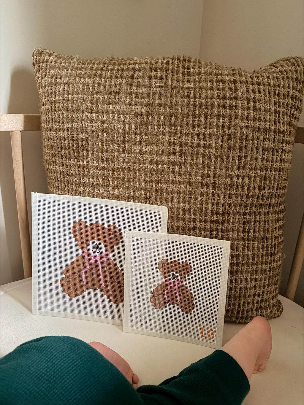 Little Bear Needlepoint Canvas